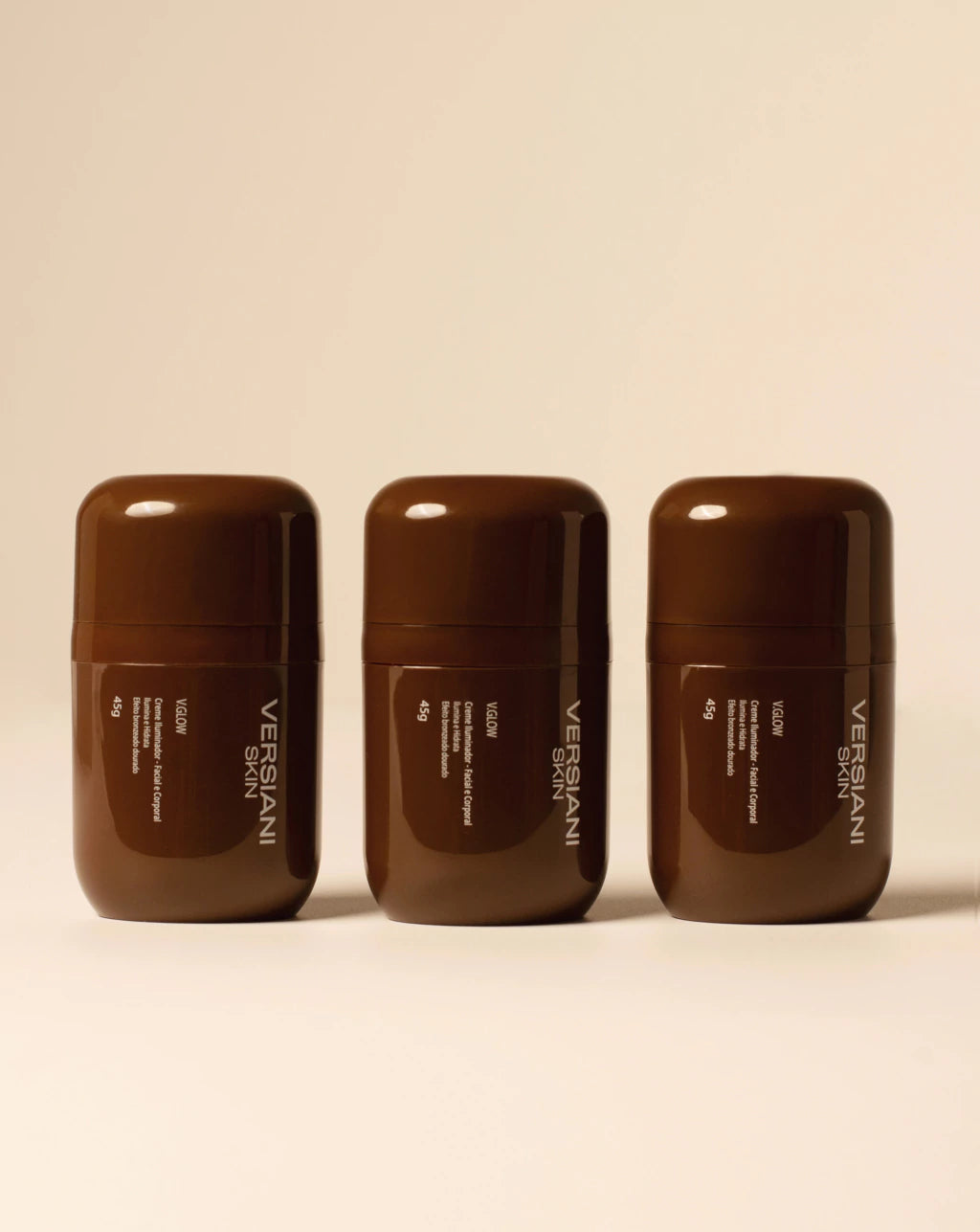 V. Glow 45g - Creme Iluminador Facial e Corporal