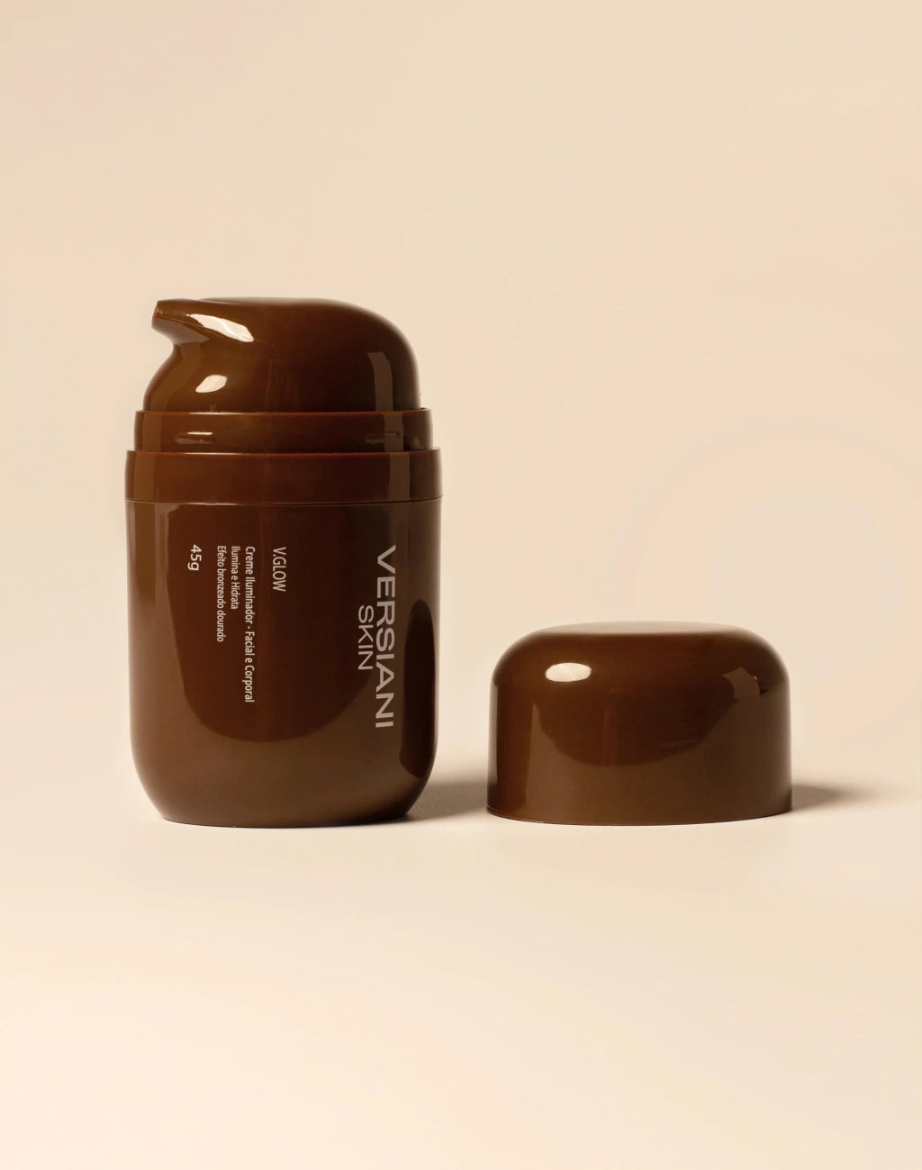 V. Glow 45g - Creme Iluminador Facial e Corporal