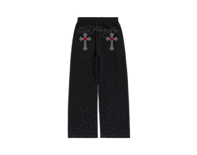 Ed Hardy x Matuê "Cruz" Calça Moletom Preta